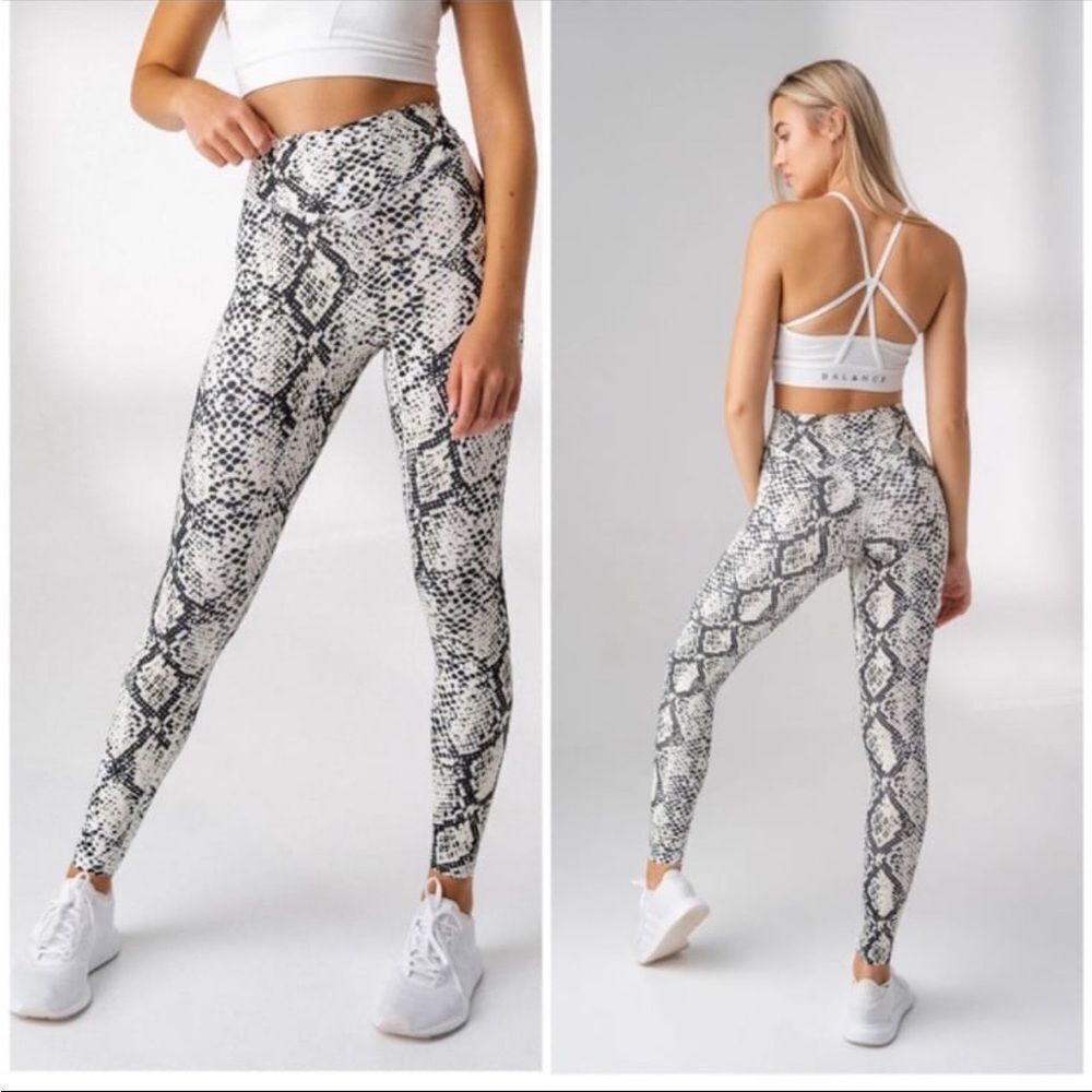 Balance Athletica Vitality Ascend Python Leggings XS